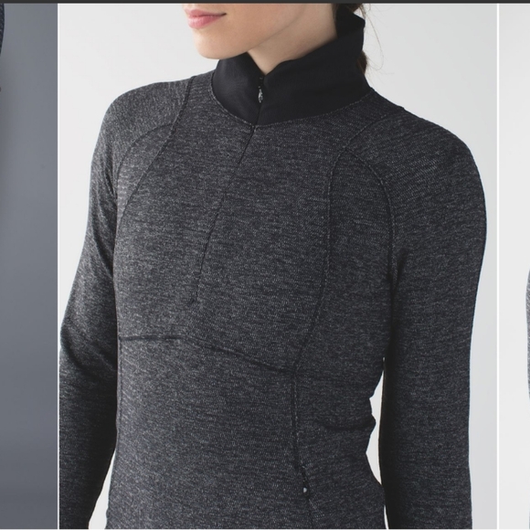 Lululemon Runderful 1/2 Zip - Picture 3 of 6